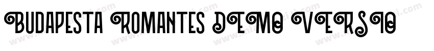Budapesta Romantes DEMO VERSION Ita字体转换